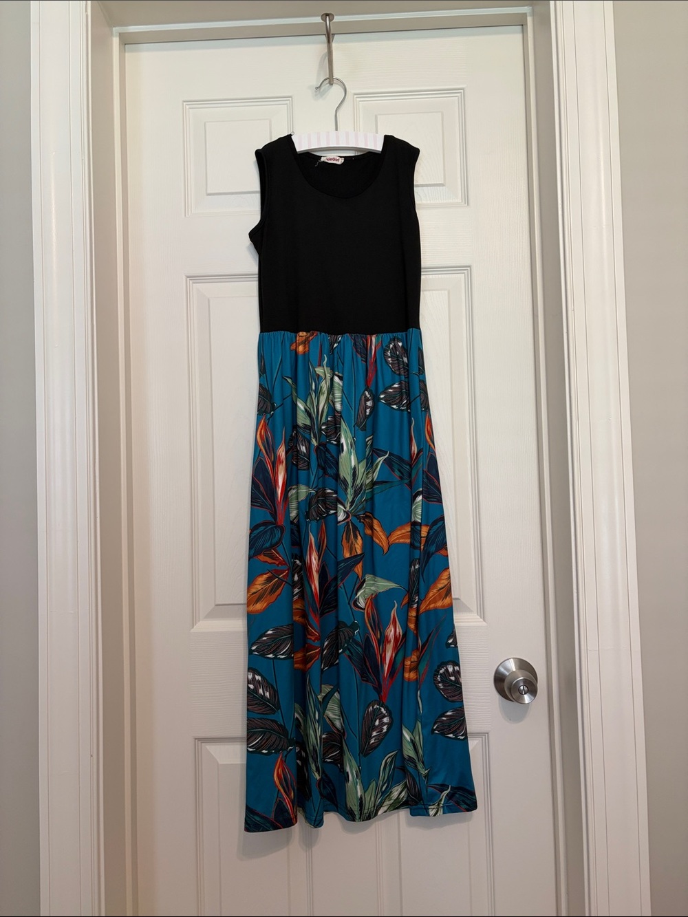 Moxie girls tropical maxi dress - Size 10/12